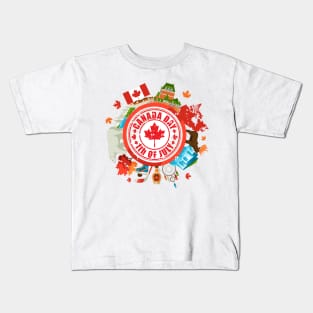 canada day Kids T-Shirt